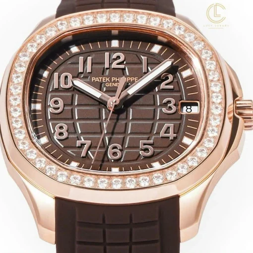 Aquanaut 5268/200R-010 38mm Chocolate Dial Rose Gold - VIP Version