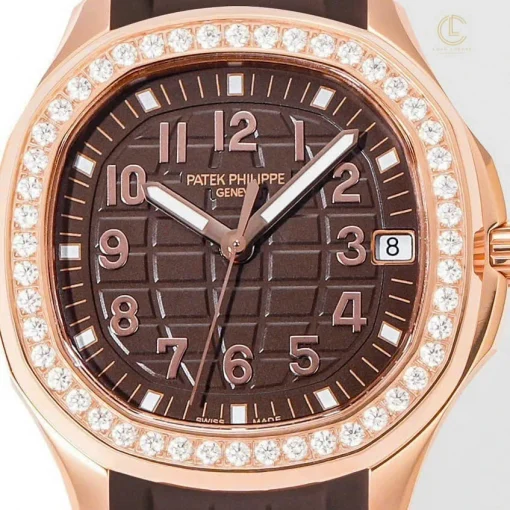 Aquanaut 5268/200R-010 38mm Chocolate Dial Rose Gold - VIP Version