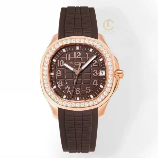 Aquanaut 5268/200R-010 38mm Chocolate Dial Rose Gold - VIP Version