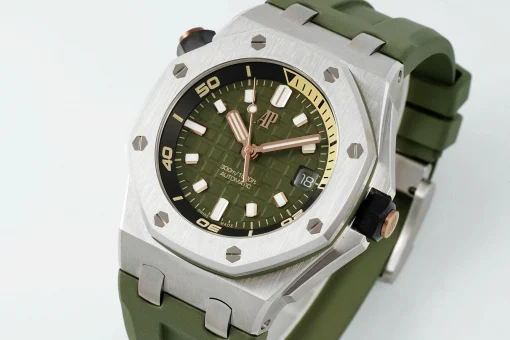 Audemars Piguet Royal Oak Offshore Diver 15720ST 42mm Green Dial - VIP Version