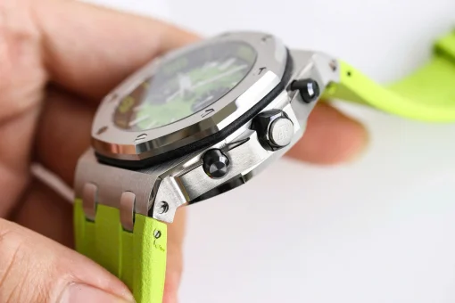 Audemars Piguet Royal Oak Offshore Diver Chronograph in Green 26703ST 42mm - VIP Version