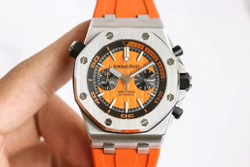 Audemars Piguet Royal Oak Offshore Diver Chronograph in Orange 26703ST 42mm - VIP Version
