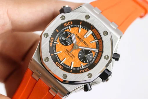 Audemars Piguet Royal Oak Offshore Diver Chronograph in Orange 26703ST 42mm - VIP Version