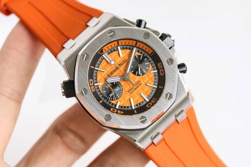 Audemars Piguet Royal Oak Offshore Diver Chronograph in Orange 26703ST 42mm - VIP Version