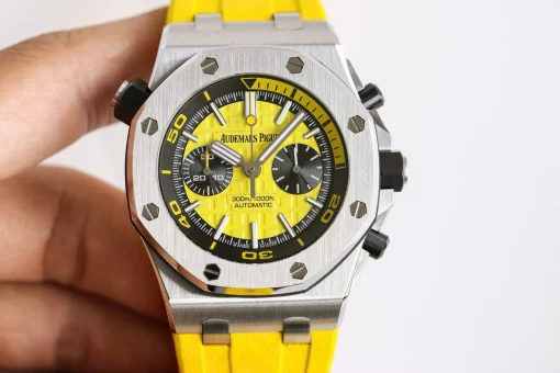 Audemars Piguet Royal Oak Offshore Diver Chronograph in Yellow 26703ST 42mm - VIP Version