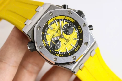 Audemars Piguet Royal Oak Offshore Diver Chronograph in Yellow 26703ST 42mm - VIP Version