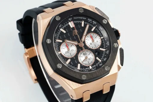 Audemars Piguet Royal Oak Offshore Rose Gold 26420ST 42mm Black Dial - VIP Version