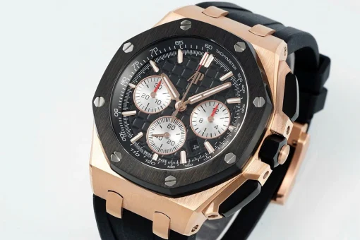 Audemars Piguet Royal Oak Offshore Rose Gold 26420ST 42mm Black Dial - VIP Version