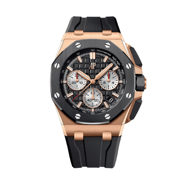 Audemars Piguet Royal Oak Offshore Rose Gold 26420ST 42mm Black Dial - VIP Version