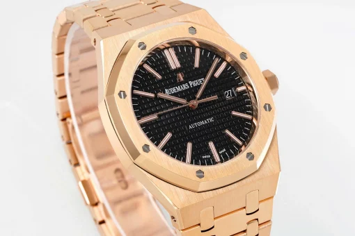 Audemars Piguet Royal Oak Selfwinding 15400OR 41mm Black Dial Rose Gold - VIP Version
