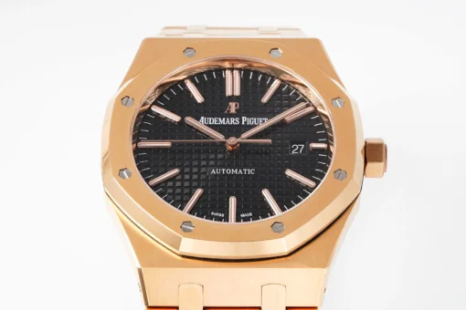 Audemars Piguet Royal Oak Selfwinding 15400OR 41mm Black Dial Rose Gold - VIP Version