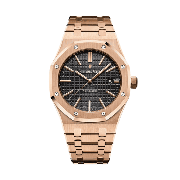 Audemars Piguet Royal Oak Selfwinding 15400OR 41mm Black Dial Rose Gold - VIP Version
