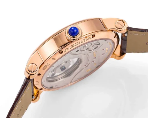 Cartier Rotonde Tourbillon Mysterieux 45mm White Dial Rose Gold - VIP Version