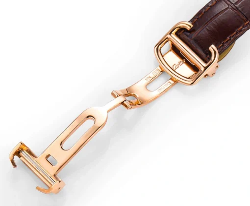 Cartier Rotonde Tourbillon Mysterieux 45mm White Dial Rose Gold - VIP Version