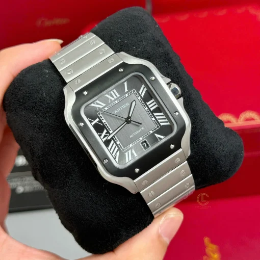 Cartier Santos De Cartier Ceramic CRWSSA0037 39.8mm Miyota.9015 - VIP Version