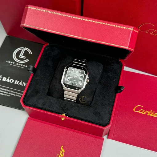 Cartier Santos De Cartier Ceramic CRWSSA0037 39.8mm Miyota.9015 - VIP Version