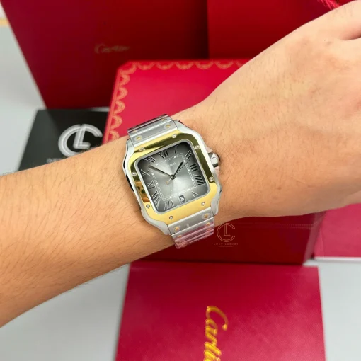 Cartier Santos De Cartier CRW2SA0030 Demi Yellow Gold - VIP Version