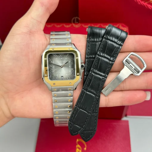 Cartier Santos De Cartier CRW2SA0030 Demi Yellow Gold - VIP Version