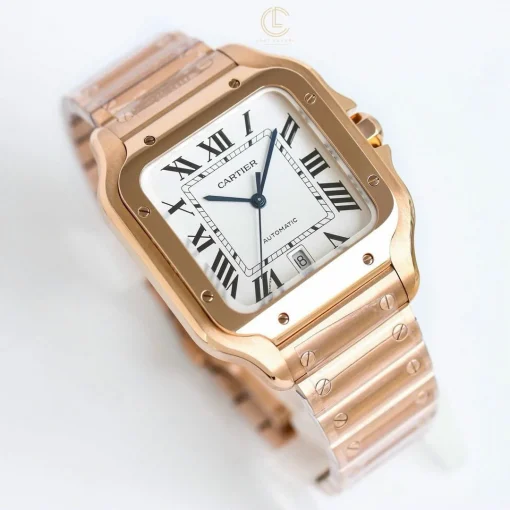 Cartier Santos de Cartier WGSA0018 39.8mm Rose Gold - VIP Version