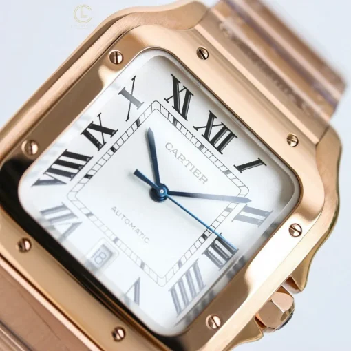 Cartier Santos de Cartier WGSA0018 39.8mm Rose Gold - VIP Version