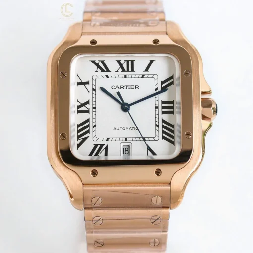 Cartier Santos de Cartier WGSA0018 39.8mm Rose Gold - VIP Version