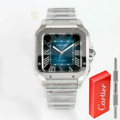 Cartier Santos De Cartier WSSA0063 39.8mm Blue Dial Miyota.9015 - VIP Version