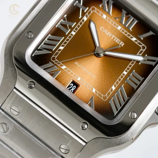 Cartier Santos De Cartier WSSA0064 39.8mm Chocolate Dial -VIP Version