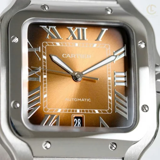 Cartier Santos De Cartier WSSA0064 39.8mm Chocolate Dial -VIP Version