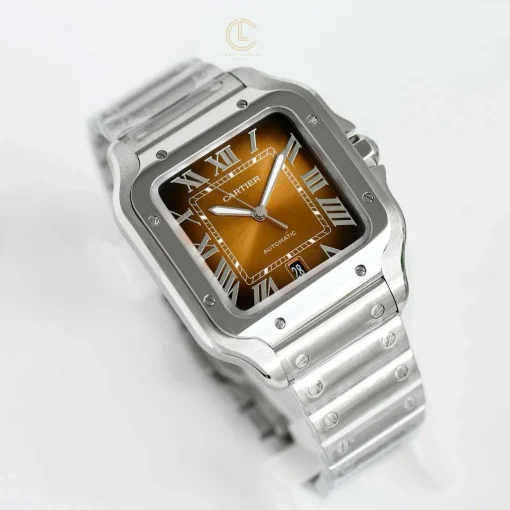 Cartier Santos De Cartier WSSA0064 39.8mm Chocolate Dial -VIP Version