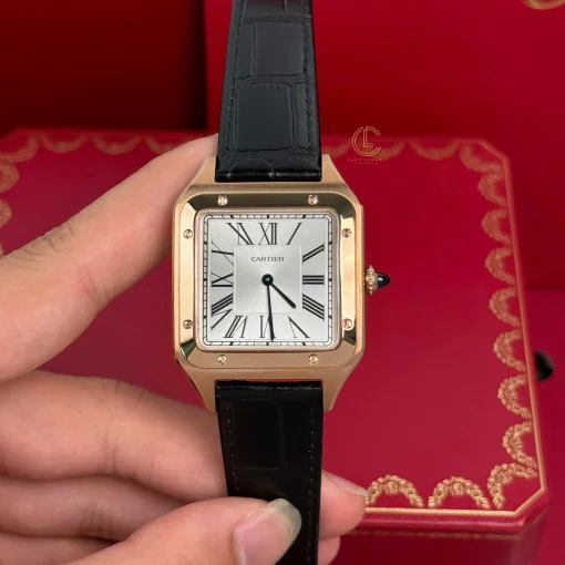 Cartier Santos-Dumont 43.5mm WGSA0021 43.5mm x 31.4mm Rose Gold - VIP Version