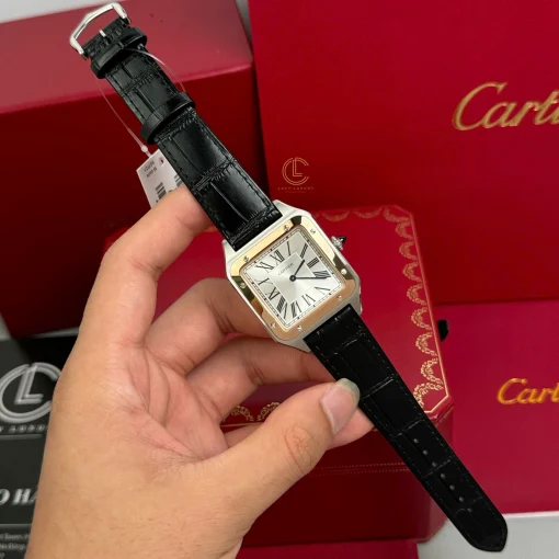 Cartier Santos-Dumont W2SA0011 43.5mm x 31.4mm Demi Rose Gold - VIP Version