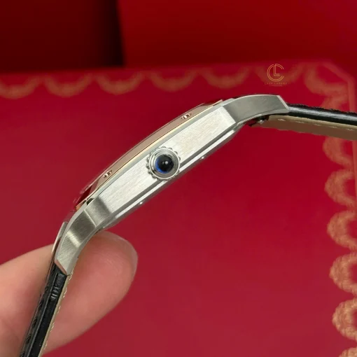 Cartier Santos-Dumont W2SA0011 43.5mm x 31.4mm Demi Rose Gold - VIP Version