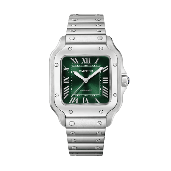 Cartier Santos Green Dial WSSA0029 Miyota.9015 Steel - VIP Version