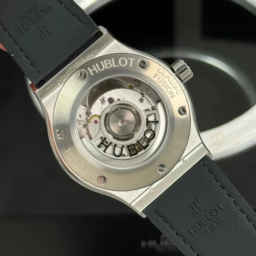 Đồng hồ Hublot Classic Fusion Diamonds Moissanite Pave 42mm Dial Black - VIP Version