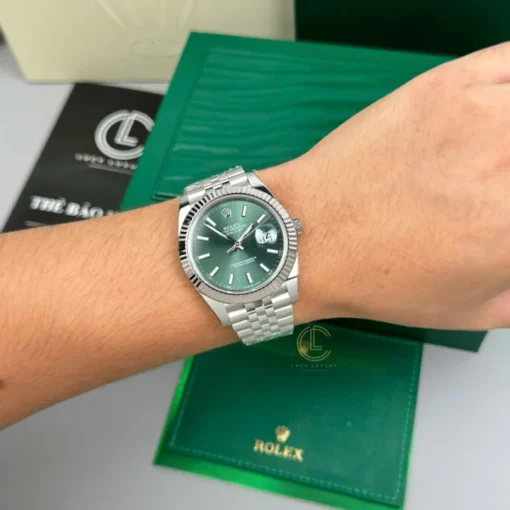 Datejust 126334-0028 Mint Green 41mm - VIP Version