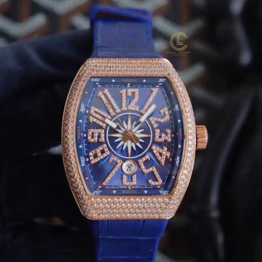 Franck Muller VANGUARD V 45 SC DT D NBR CD YACHTING 45mm Rose Gold - VIP Version