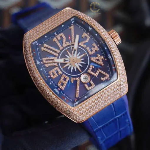 Franck Muller VANGUARD V 45 SC DT D NBR CD YACHTING 45mm Rose Gold - VIP Version