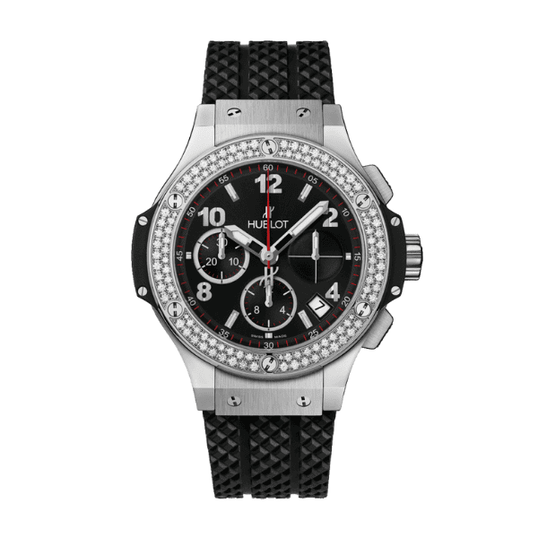Hublot Big Bang Steel Diamonds 44mm Black Dial ETA.7750 - VIP Version
