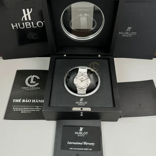 Hublot Classic Fusion Diamonds Moissanite Pave 38mm Dial Moissanite - VIP Version