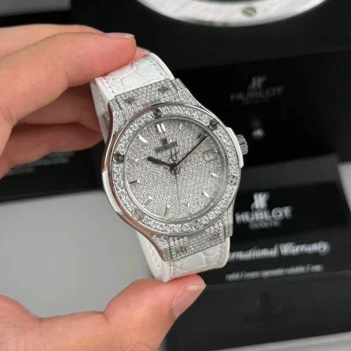 Hublot Classic Fusion Diamonds Moissanite Pave 38mm Dial Moissanite - VIP Version