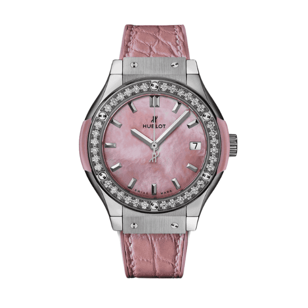 Hublot Classic Fusion Pink Pearl 581.NP.6210.LR.1204.JPN17 33mm