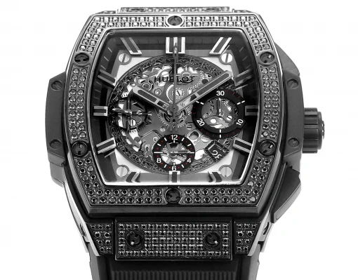 Hublot Spirit Of Bigbang 45mm Black Ceramic Full Diamond - VIP Version