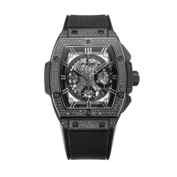 Hublot Spirit Of Bigbang 45mm Black Ceramic Full Diamond - VIP Version