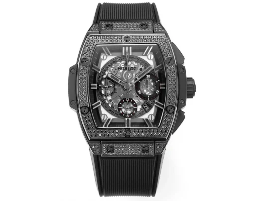 Hublot Spirit Of Bigbang 45mm Black Ceramic Full Diamond - VIP Version