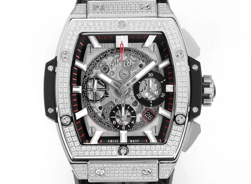 Hublot Spirit Of Bigbang Black Titanium Full Diamond 45mm - VIP Version