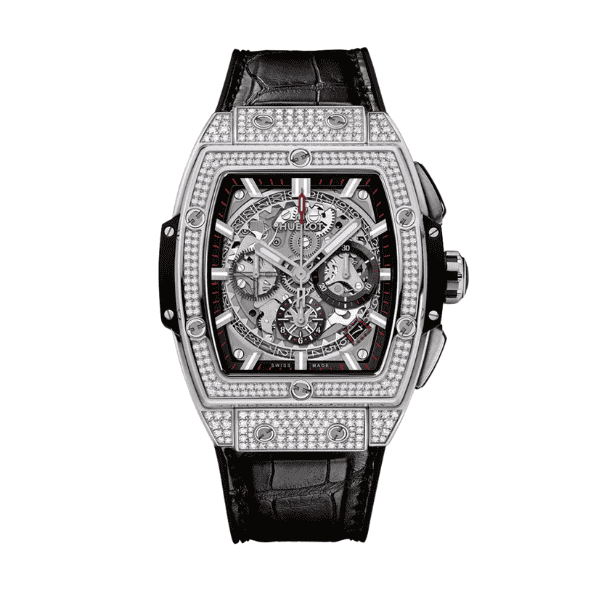 Hublot Spirit Of Bigbang Black Titanium Full Diamond 45mm - VIP Version