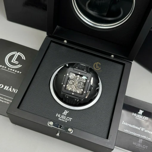 Hublot Square Bang Unico 821.CI.0170.RX 821CI0170RX 42mm Black Dial Ceramic - VIP Version