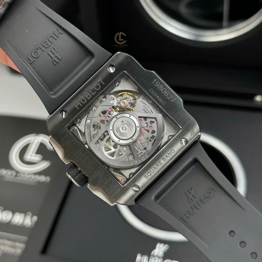 Hublot Square Bang Unico 821.CI.0170.RX 821CI0170RX 42mm Black Dial Ceramic - VIP Version