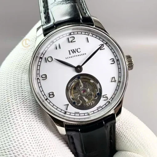IWC Portugieser Tourbillon IW545801 42mm White Dial Steel - VIP Version