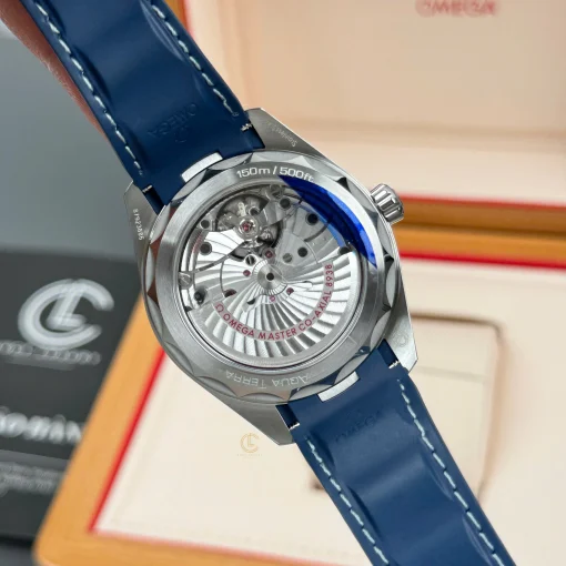 Omega Seamaster Aqua Terra Worldtimer 43mm Blue Dial - VIP Version
